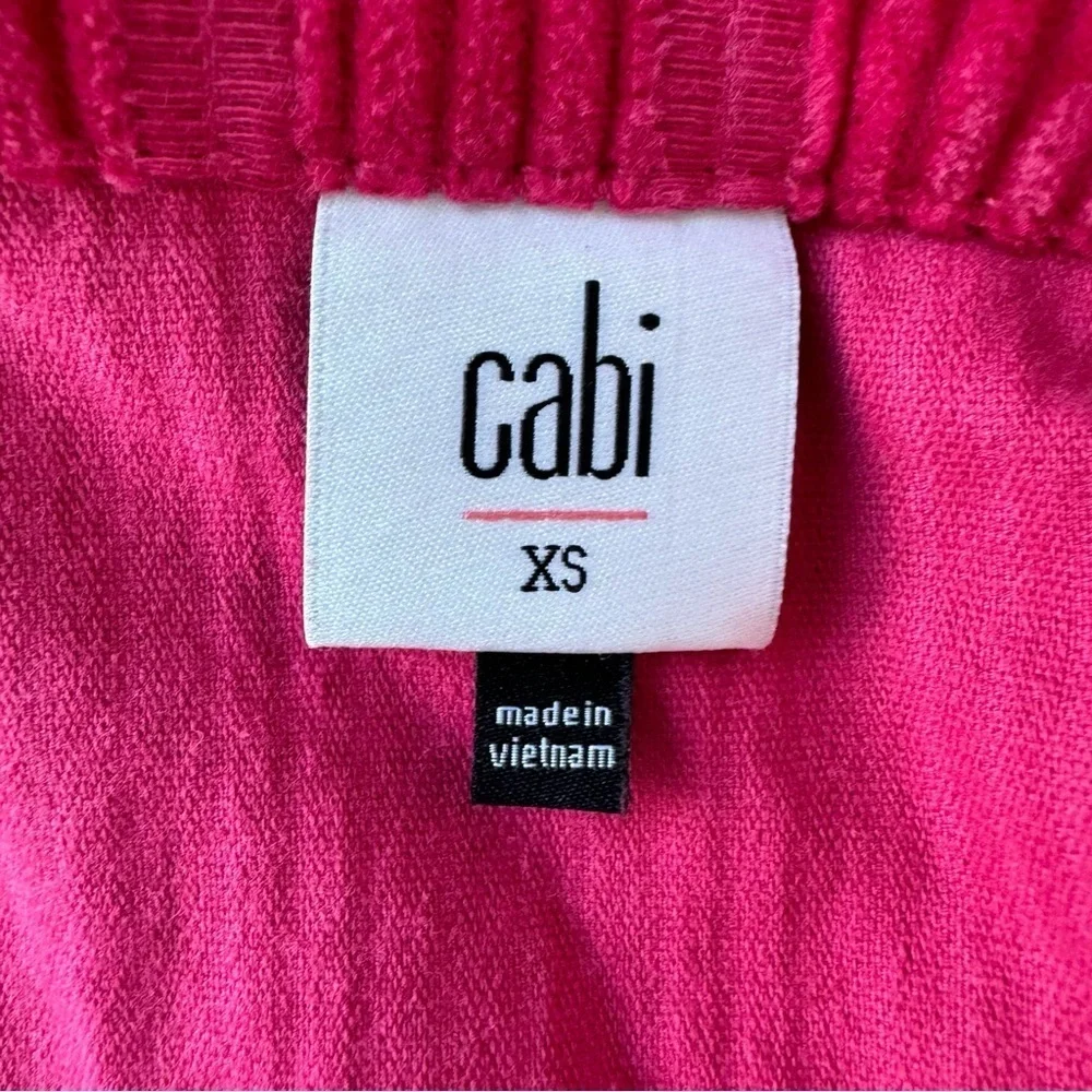 Cabi Cheeky Topper size XS pink corduroy jacket women’s